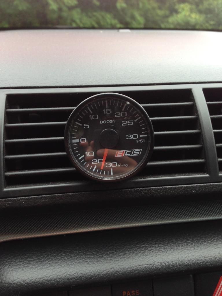 ECS boost gauge not reading